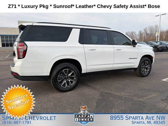 Used 2024 Chevrolet Suburban Z71 w/ Luxury Package AWD/4WD image 3