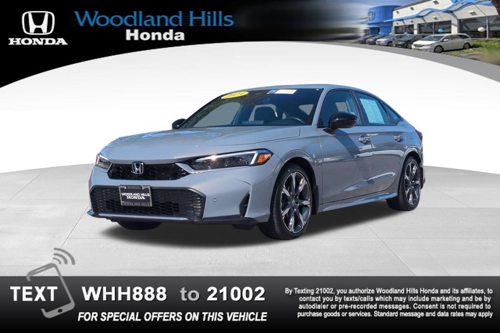 Certified 2025 Honda Civic Sport Touring image 1