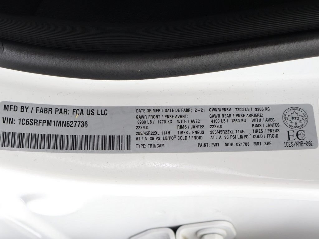 Used 2021 RAM 1500 Limited AWD/4WD image 64