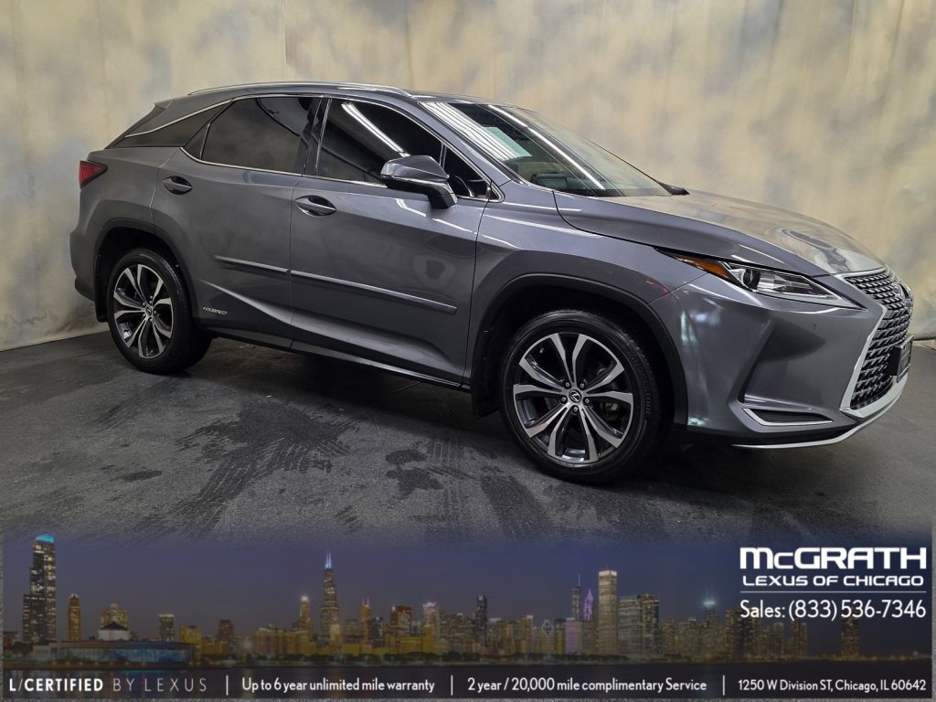 Certified 2021 Lexus RX 450h AWD w/ Premium Package