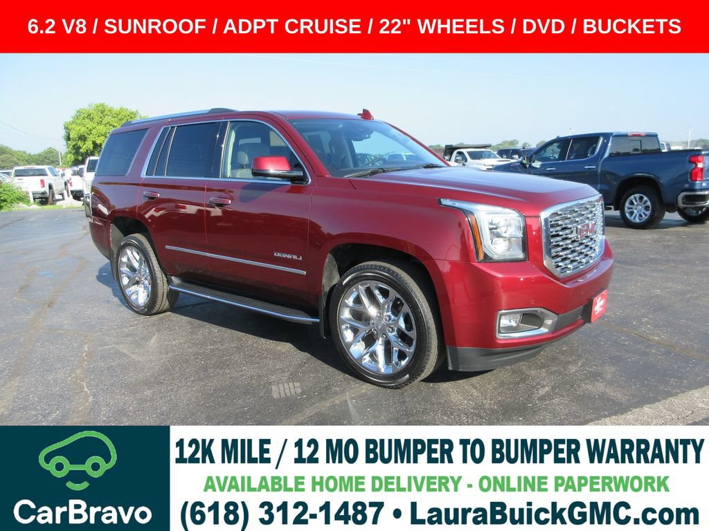 Certified 2020 GMC Yukon Denali w/ Open Road Package AWD/4WD image 1