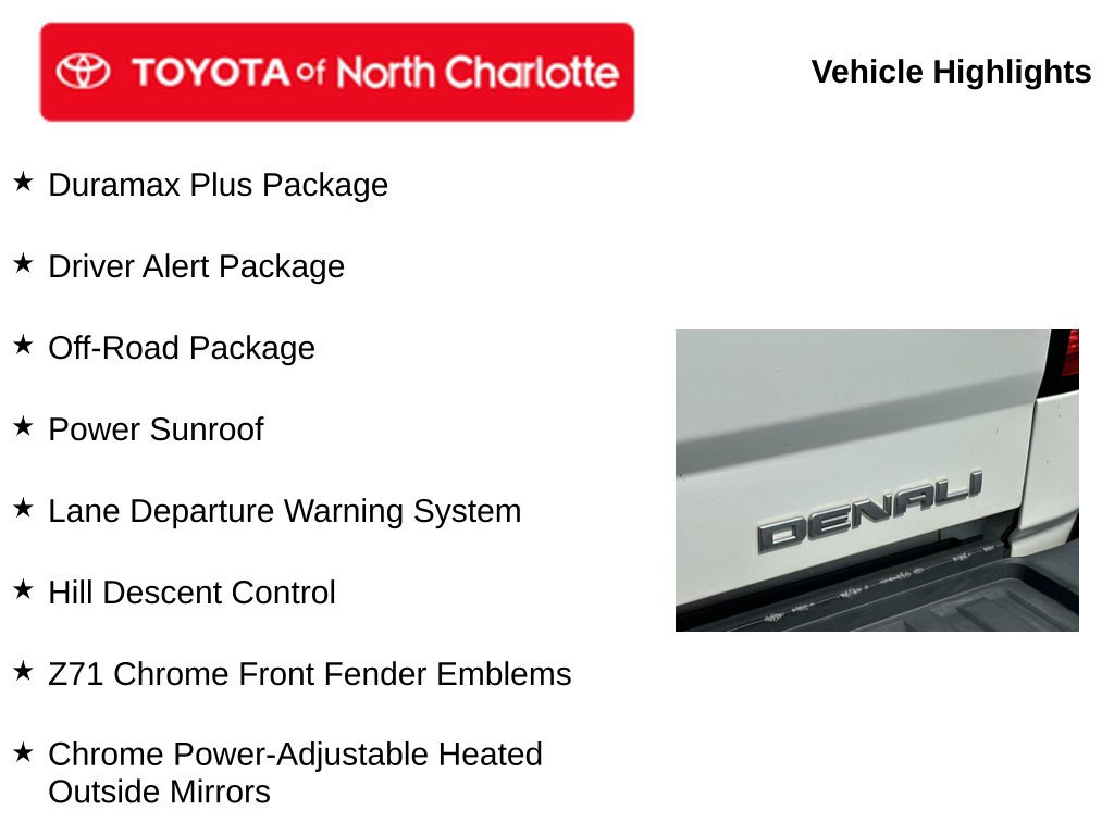 Used 2017 GMC Sierra 2500 Denali w/ Duramax Plus Package AWD/4WD image 5