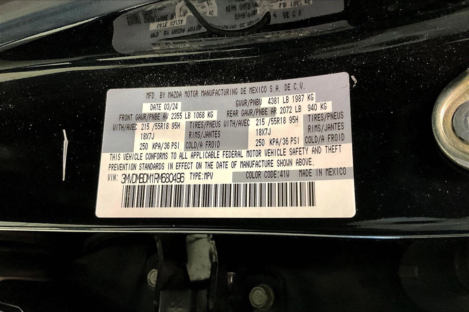 Used 2024 MAZDA CX-30 AWD 2.5 S w/ Premium Package image 19