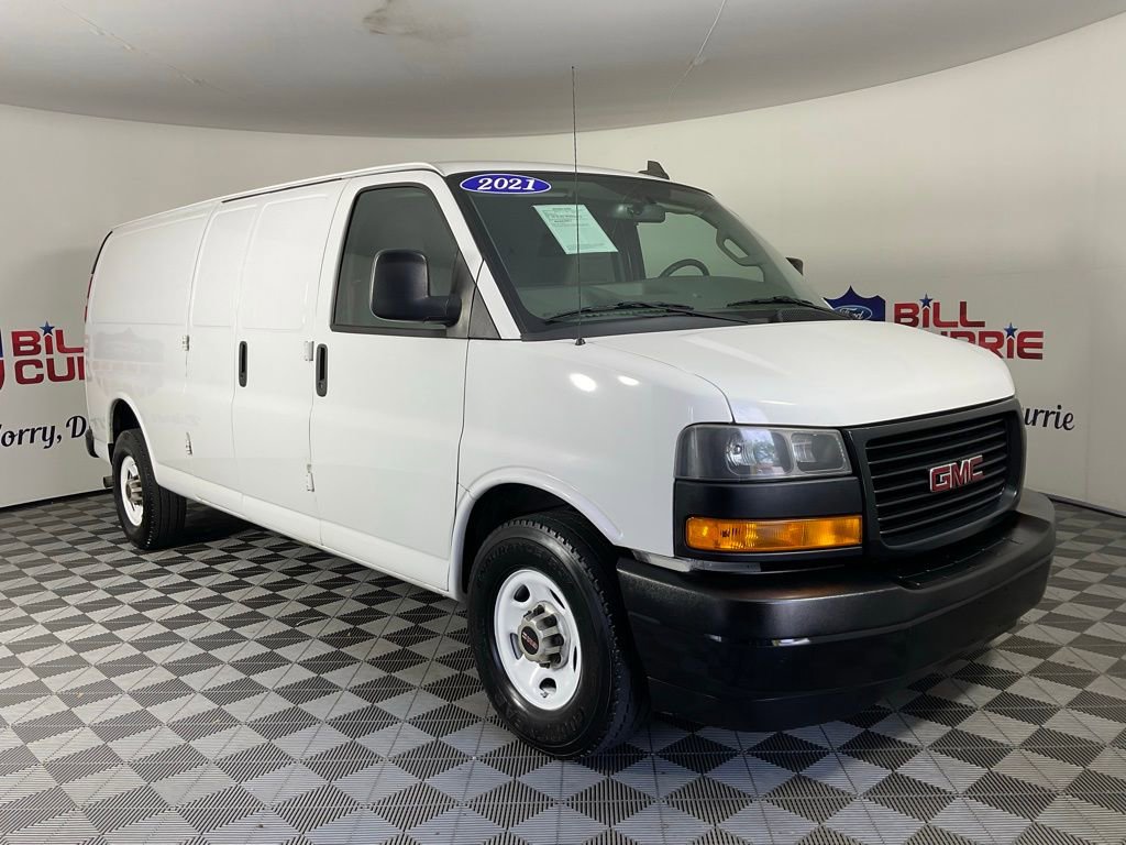 Used 2021 GMC Savana 2500 Extended RWD image 1