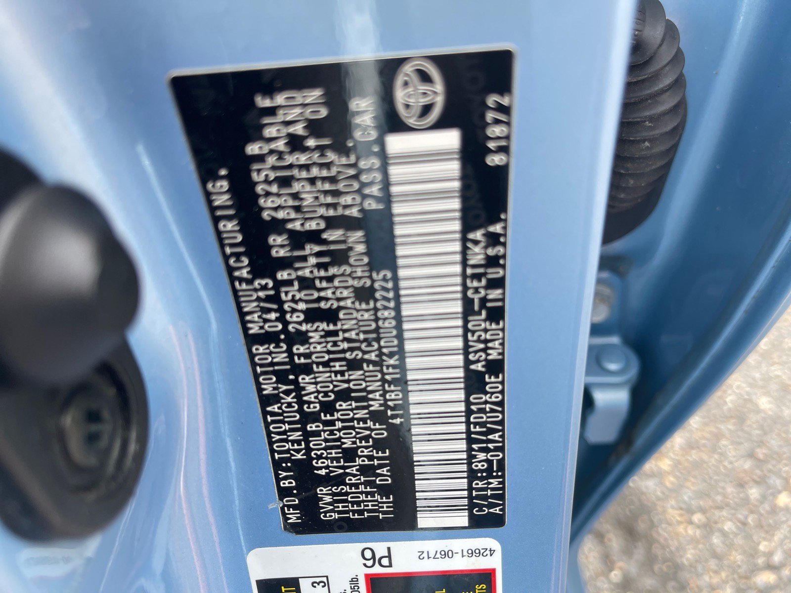 Used 2013 Toyota Camry LE FWD image 11