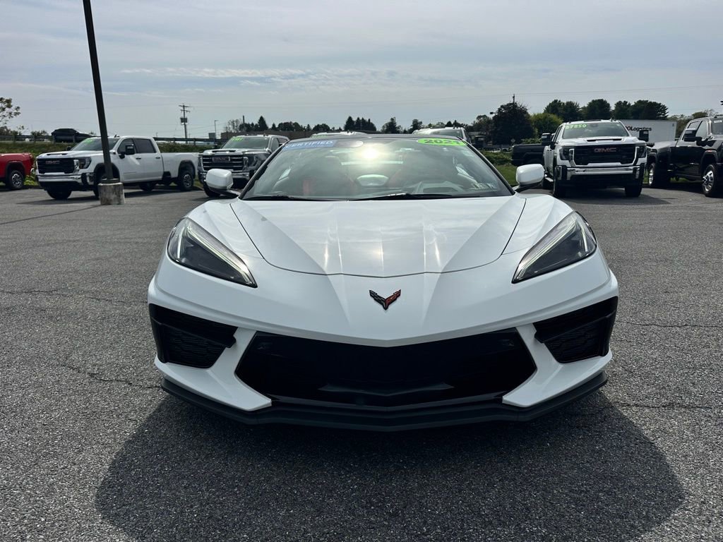 Certified 2021 Chevrolet Corvette Stingray Premium Conv w/ Z51 Performance Package RWD image 3