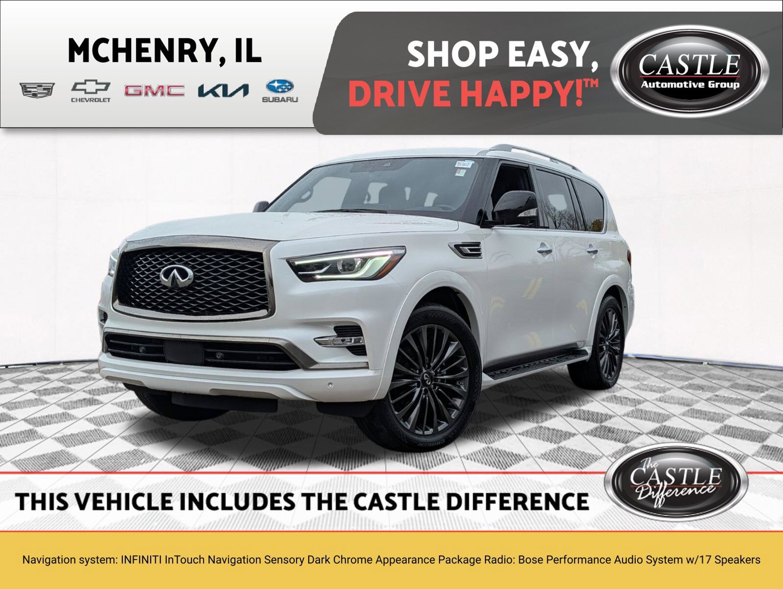 Used 2024 INFINITI QX80 Sensory