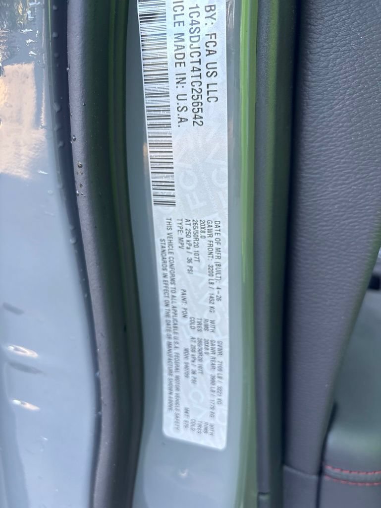 New 2026 Dodge Durango GT AWD/4WD image 49