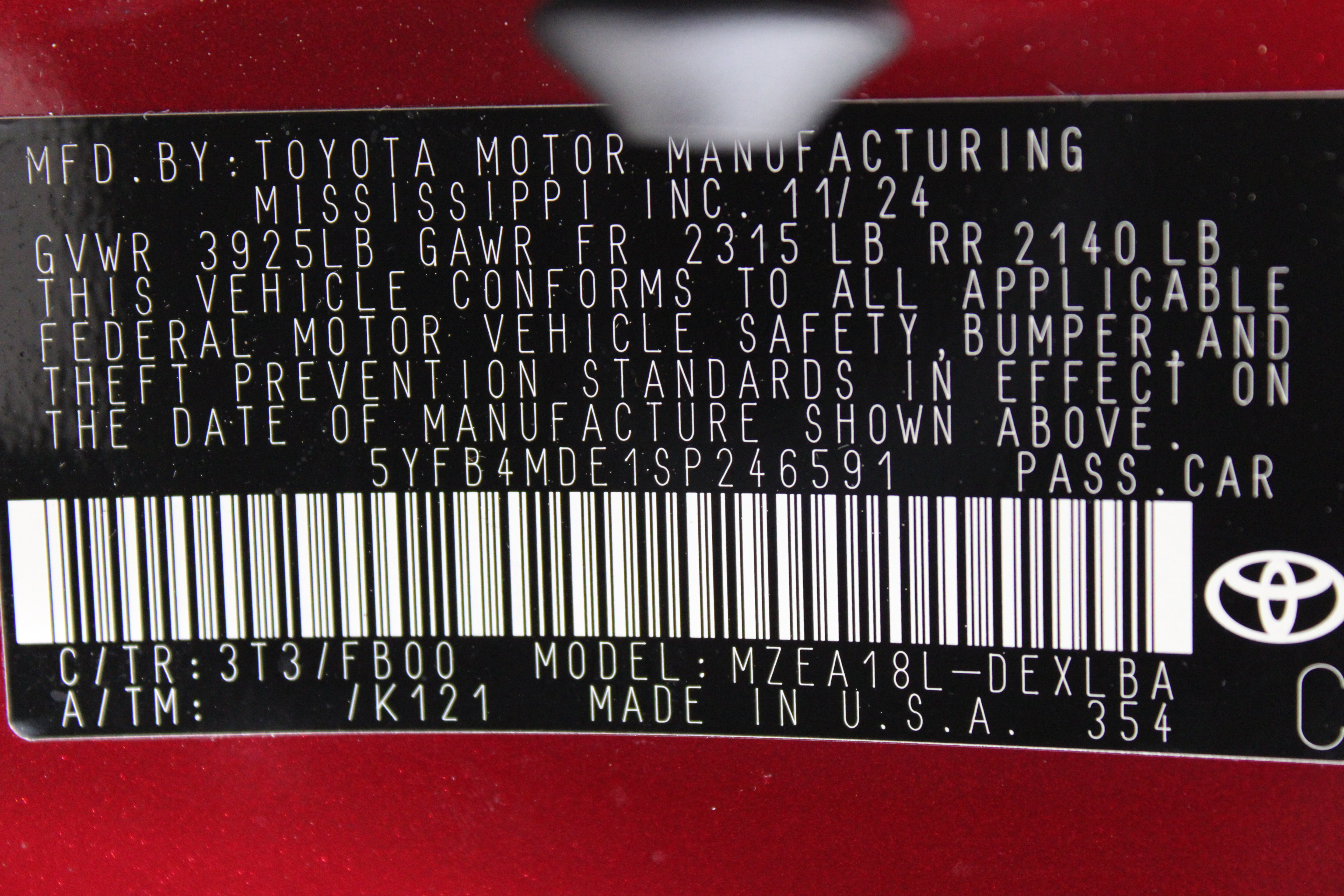 Certified 2025 Toyota Corolla LE FWD image 37