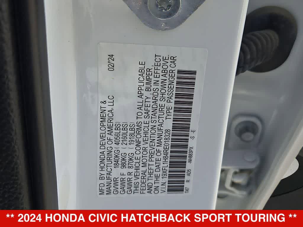 Used 2024 Honda Civic Sport Touring image 39