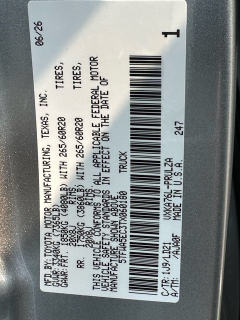 New 2026 Toyota Tundra Limited AWD/4WD image 29