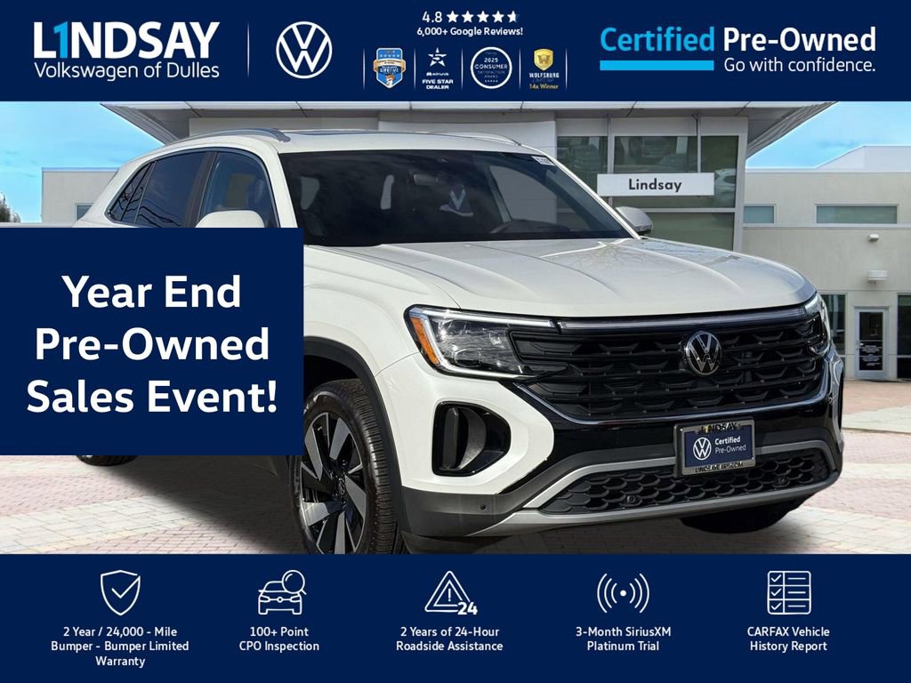 Used 2025 Volkswagen Atlas Cross Sport SEL image 1