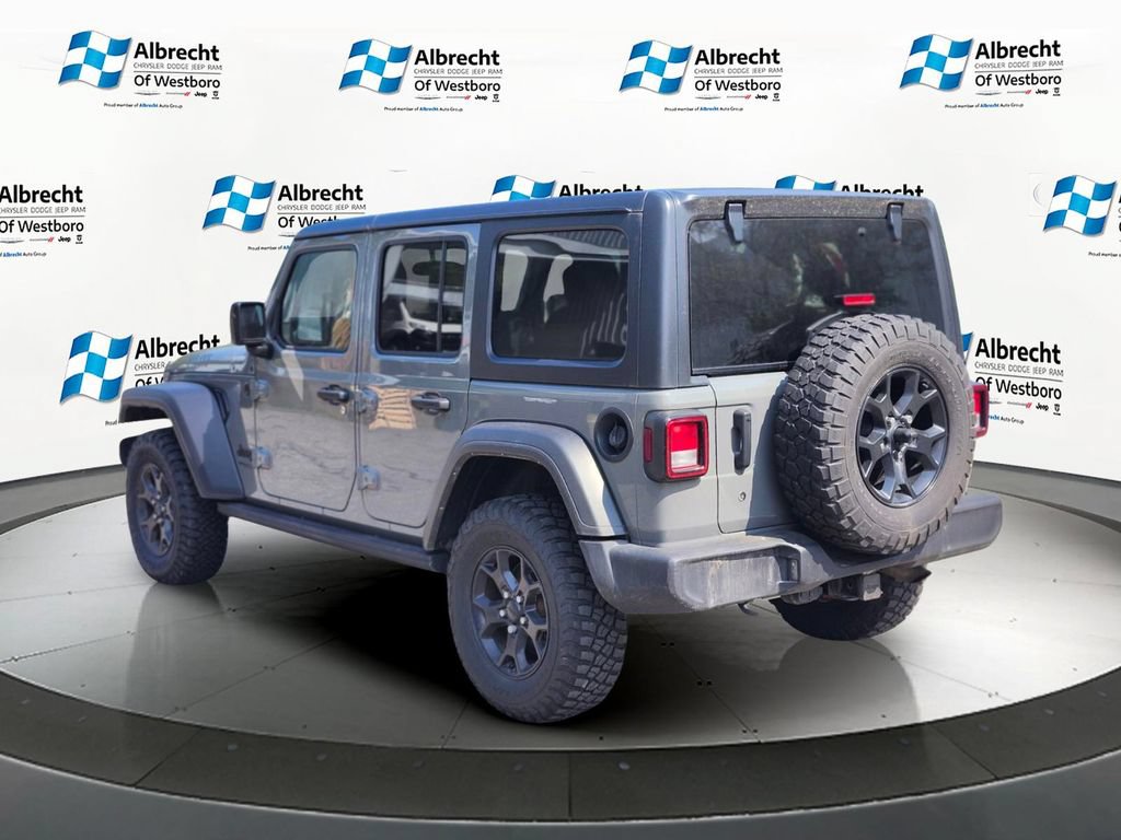Used 2021 Jeep Wrangler Unlimited Sport AWD/4WD image 3