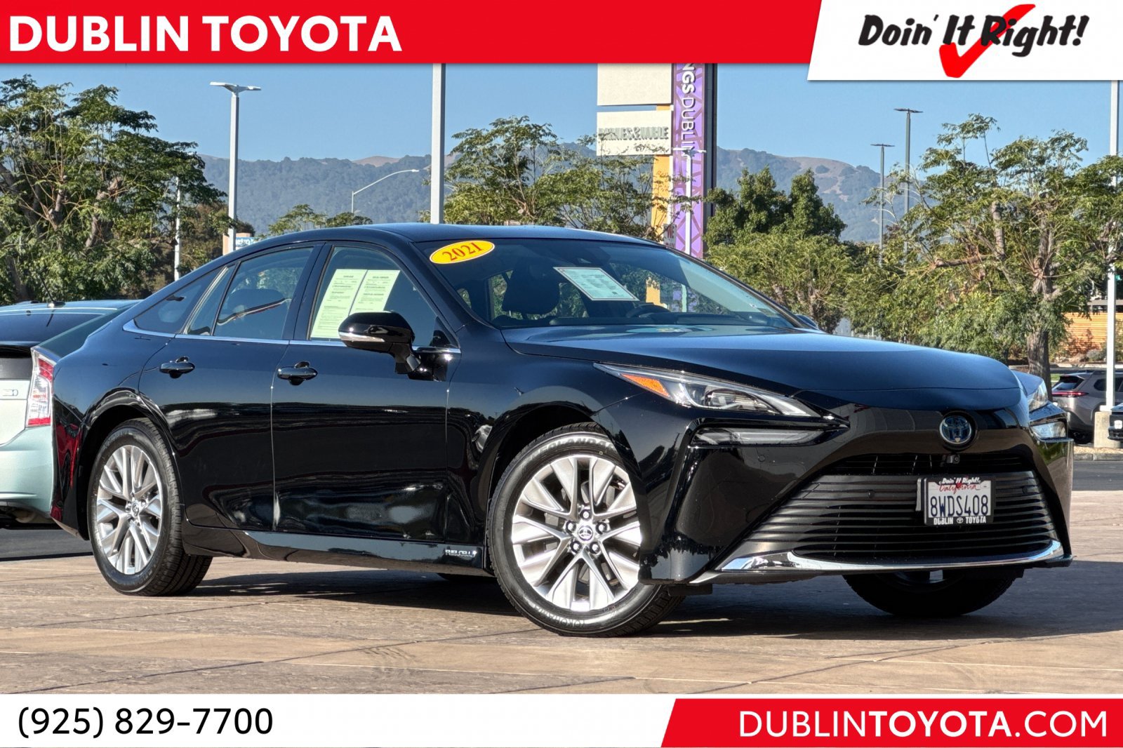 Certified 2021 Toyota Mirai w/ Advanced Technology Package