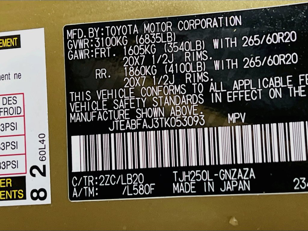 Used 2026 Toyota Land Cruiser w/ Premium Package AWD/4WD image 27