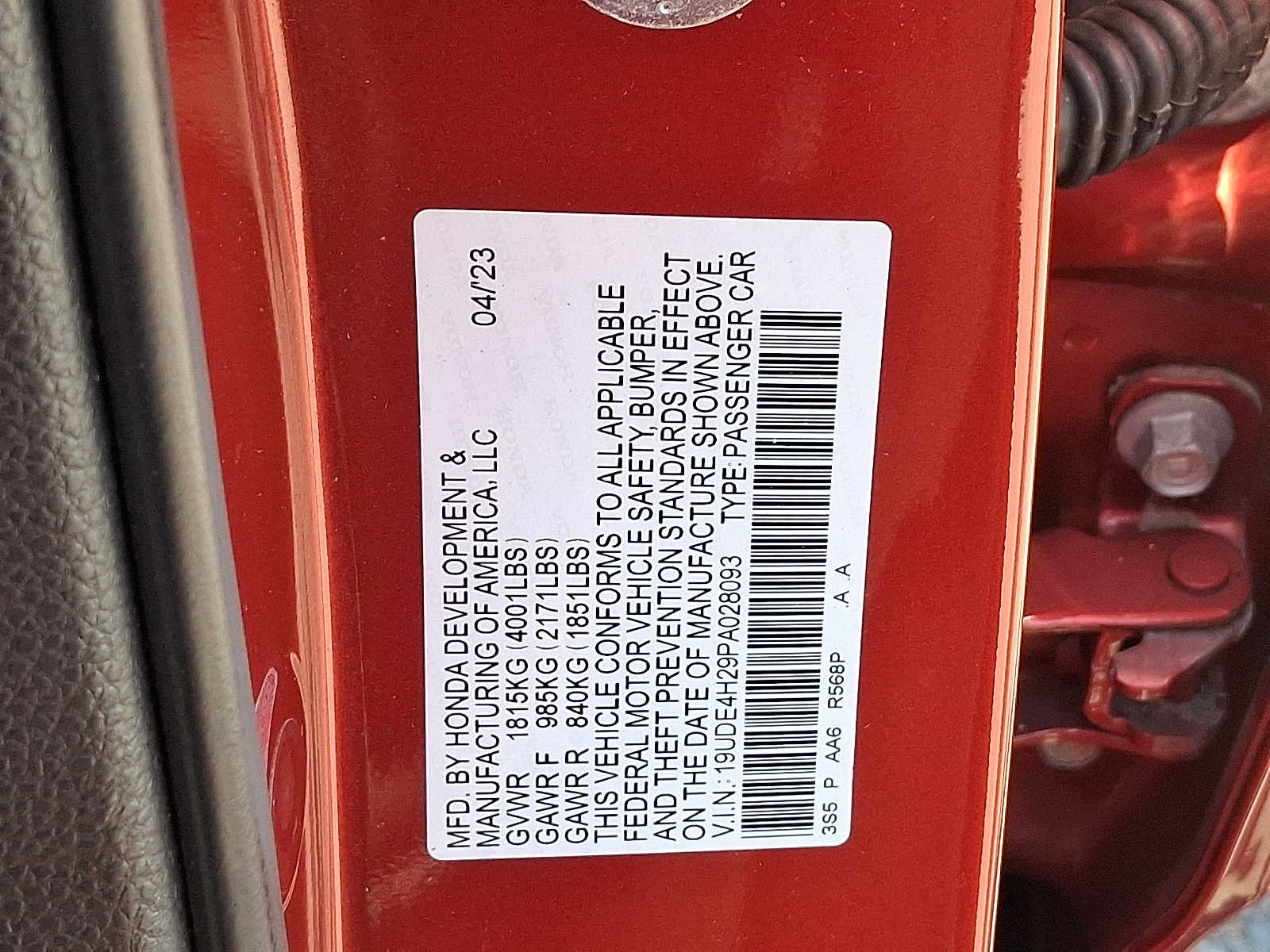 Certified 2023 Acura Integra FWD image 27