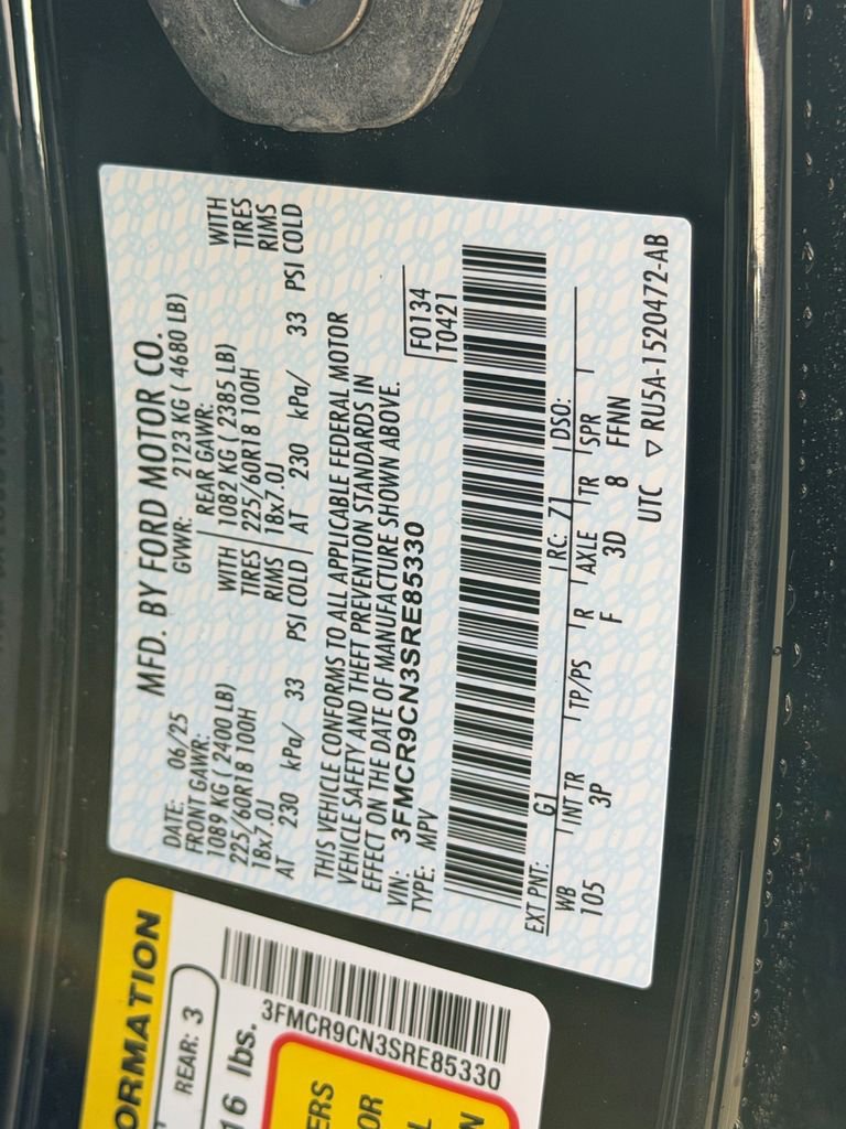 Used 2025 Ford Bronco Sport Outer Banks w/ Outer Banks Tech Package+ image 28