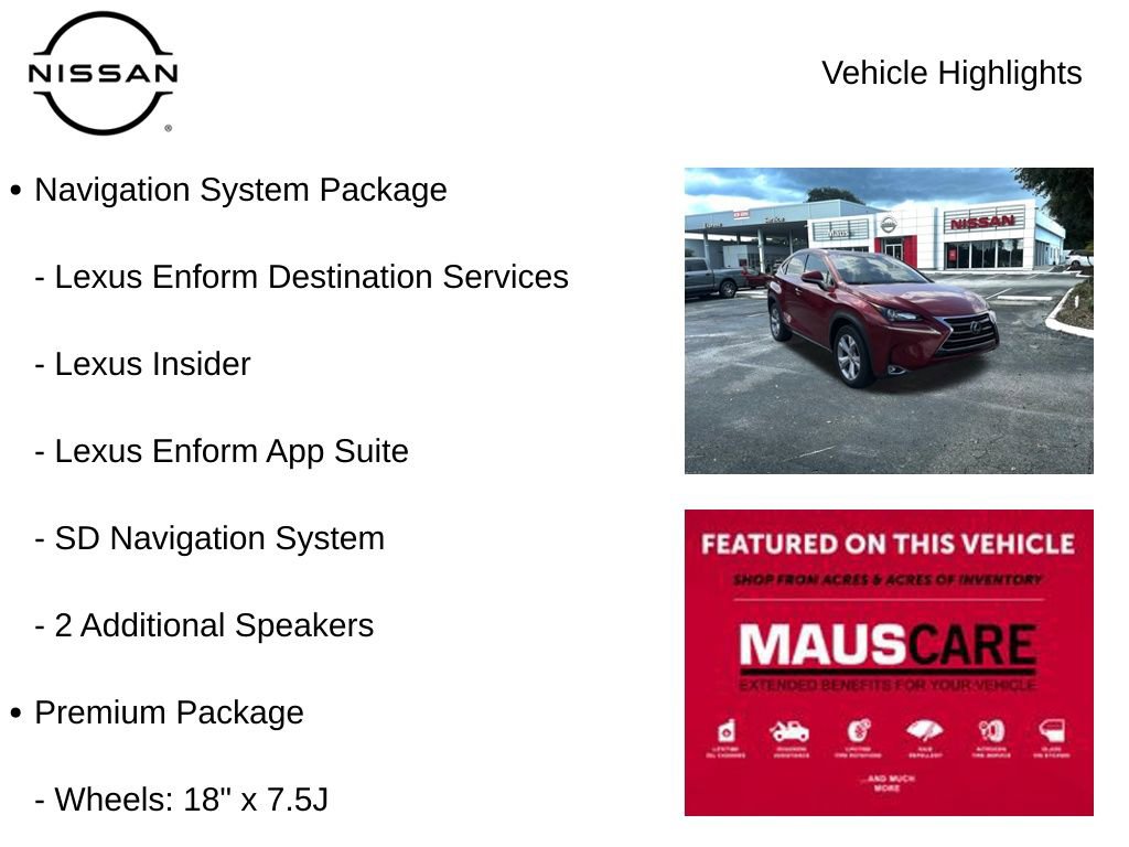 Used 2017 Lexus NX 300h AWD image 8