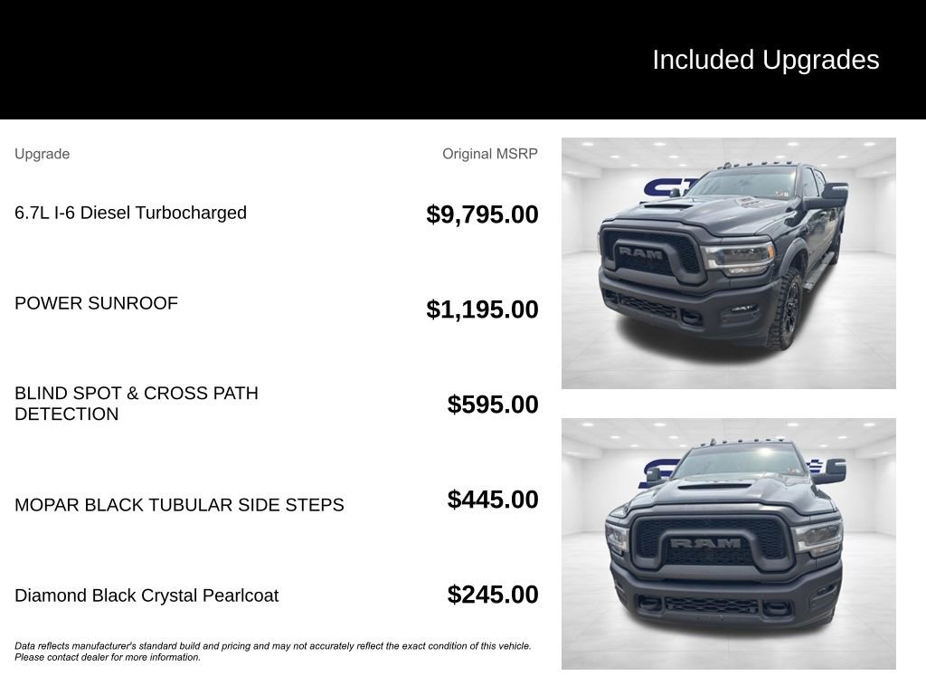 Used 2024 RAM 2500 Rebel AWD/4WD image 2
