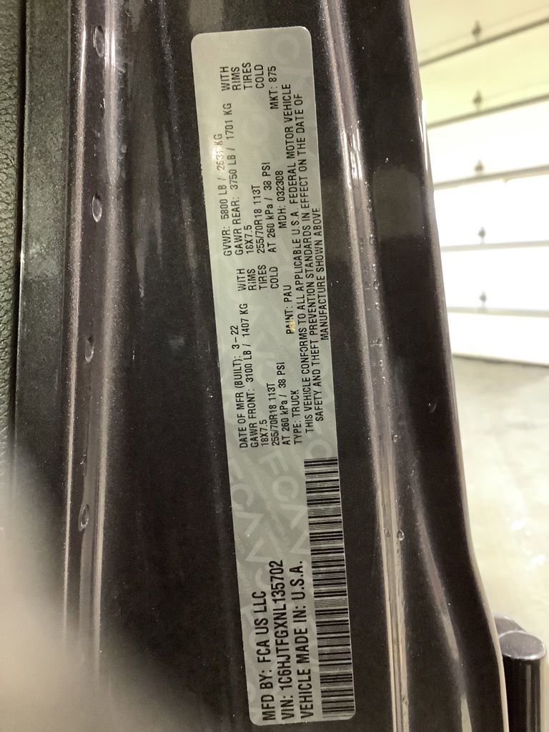 Used 2022 Jeep Gladiator Overland w/ Popular Equipment Package image 18