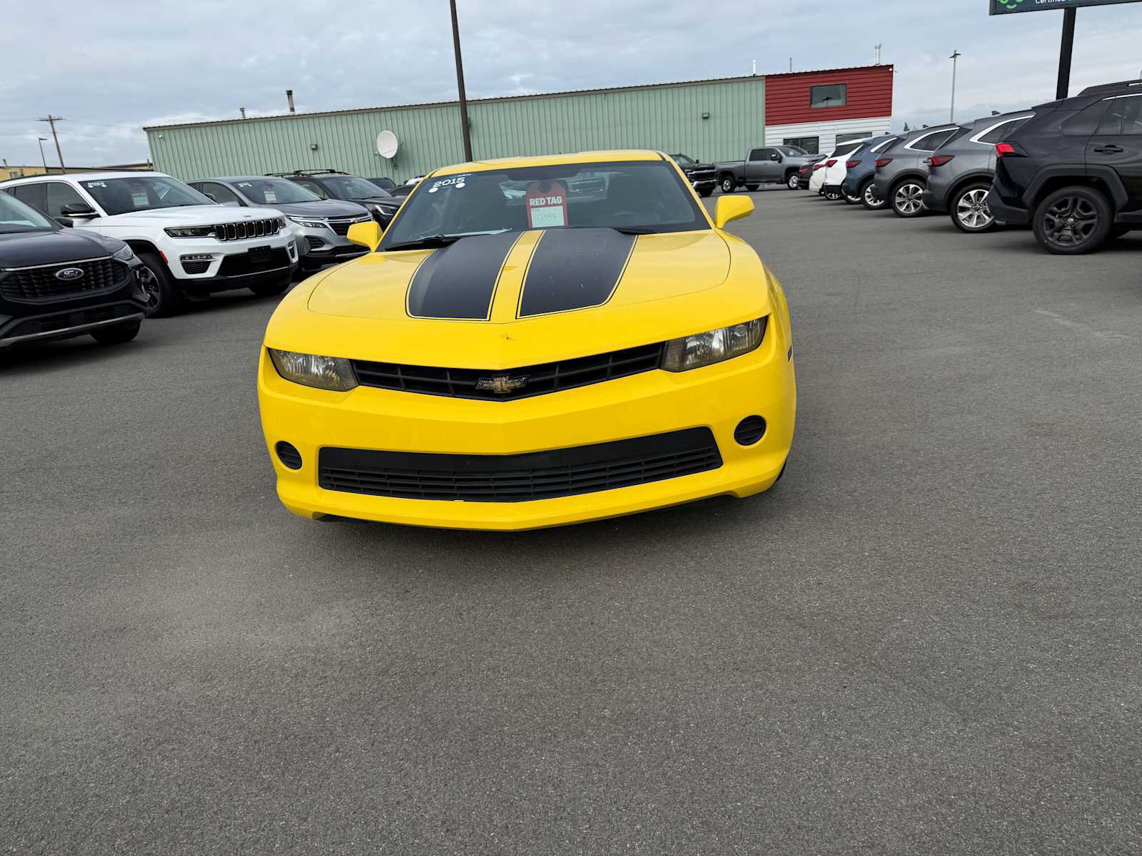 Certified 2015 Chevrolet Camaro LS w/ Black Rally Stripe Package RWD image 9