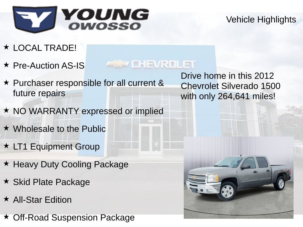 Used 2012 Chevrolet Silverado 1500 LT w/ All-Star Edition image 8