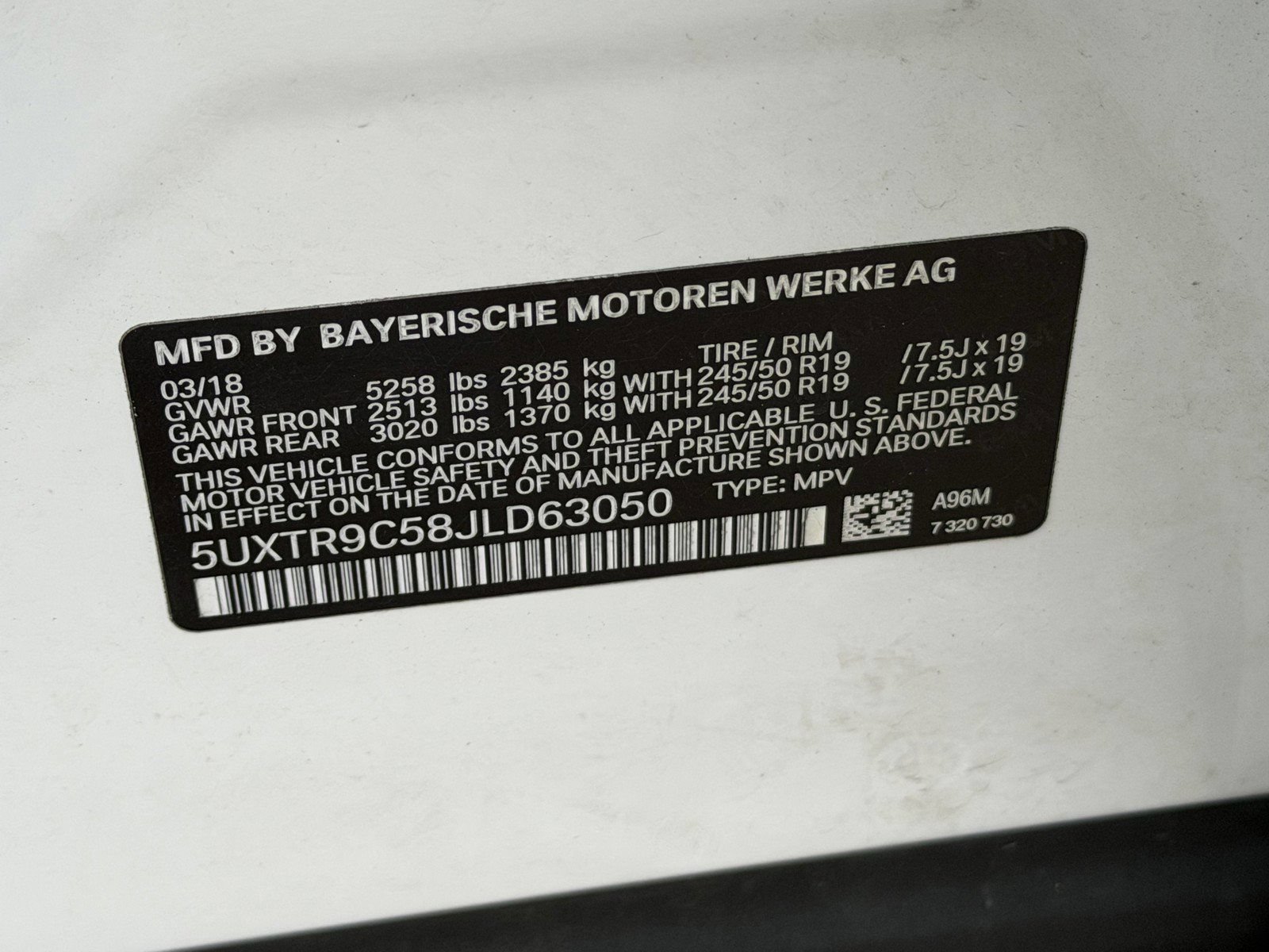 Used 2018 BMW X3 xDrive30i AWD/4WD image 37