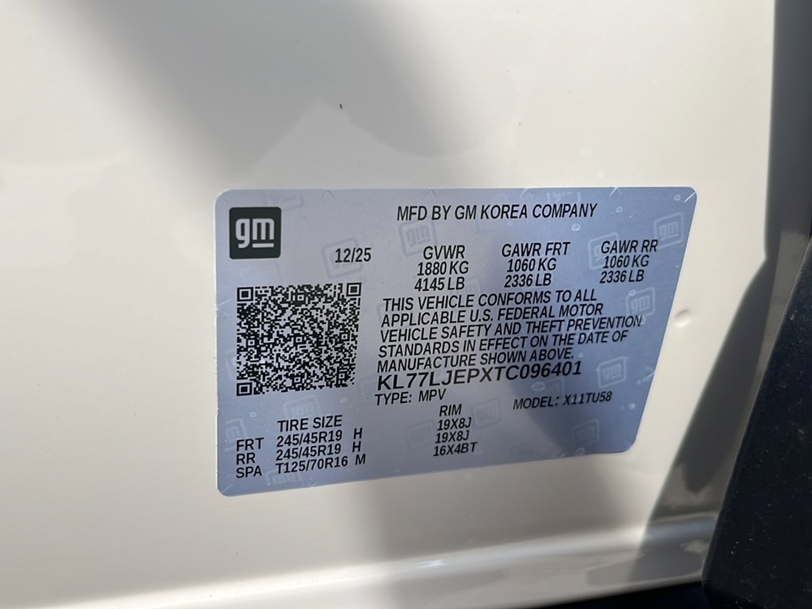 New 2026 Chevrolet Trax RS w/ Sunroof Package FWD image 20