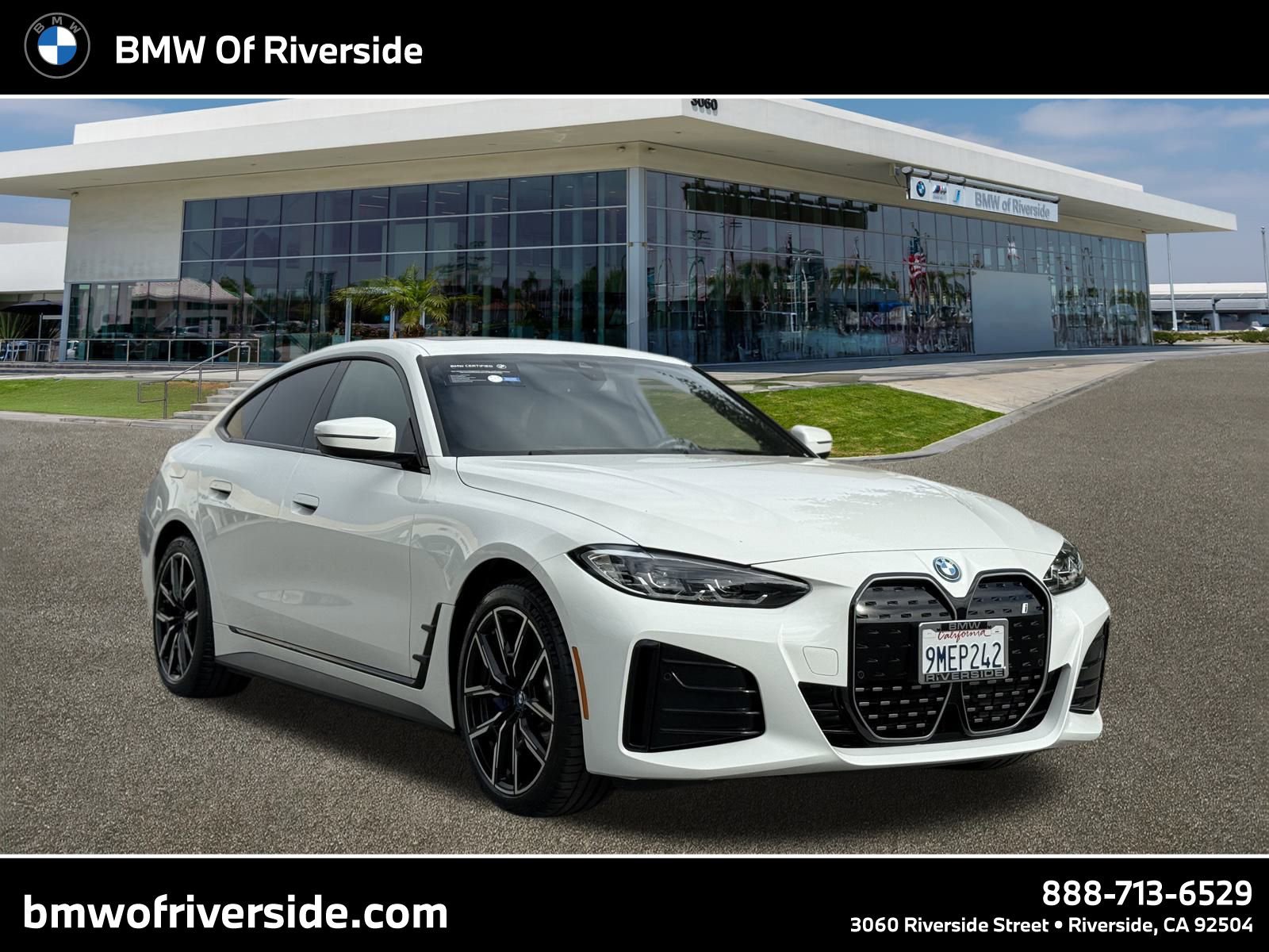 Certified 2024 BMW i4 eDrive35 w/ M Sport Package