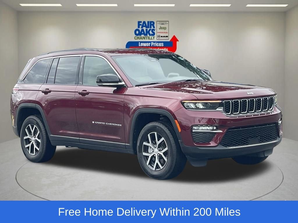 Certified 2025 Jeep Grand Cherokee Limited AWD/4WD image 1