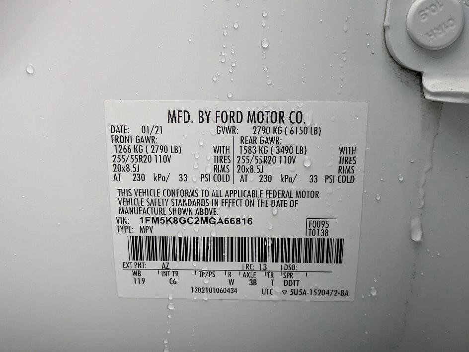 Used 2021 Ford Explorer ST w/ Equipment Group 401A image 44