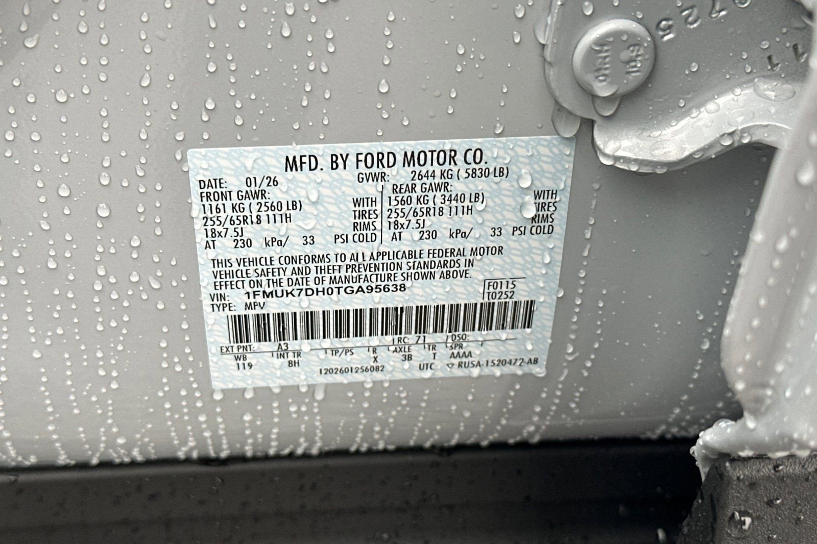 New 2026 Ford Explorer Active image 27