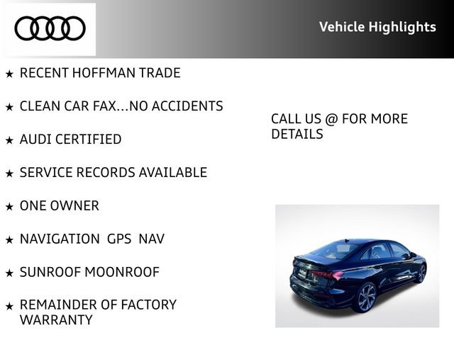 Used 2023 Audi A3 2.0T Premium Plus w/ Premium Plus Package image 10