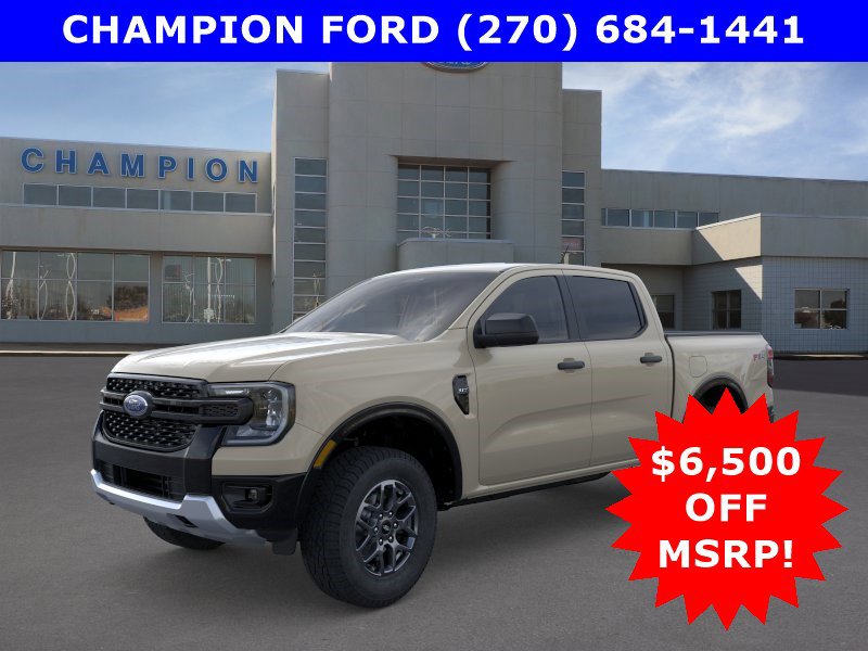 New 2025 Ford Ranger XLT w/ Equipment Group 301A High