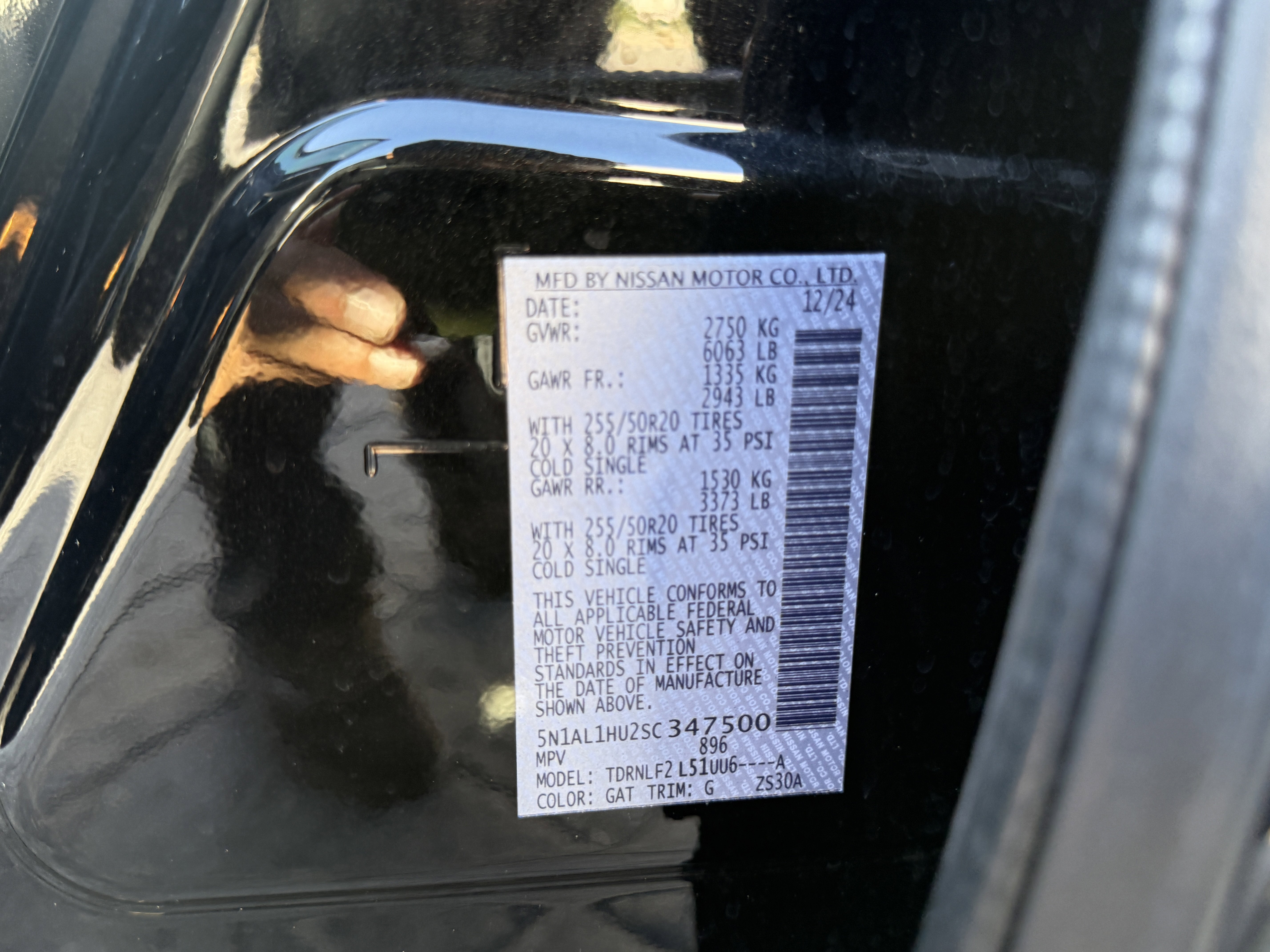 Certified 2025 INFINITI QX60 Autograph w/ Cargo Package image 27