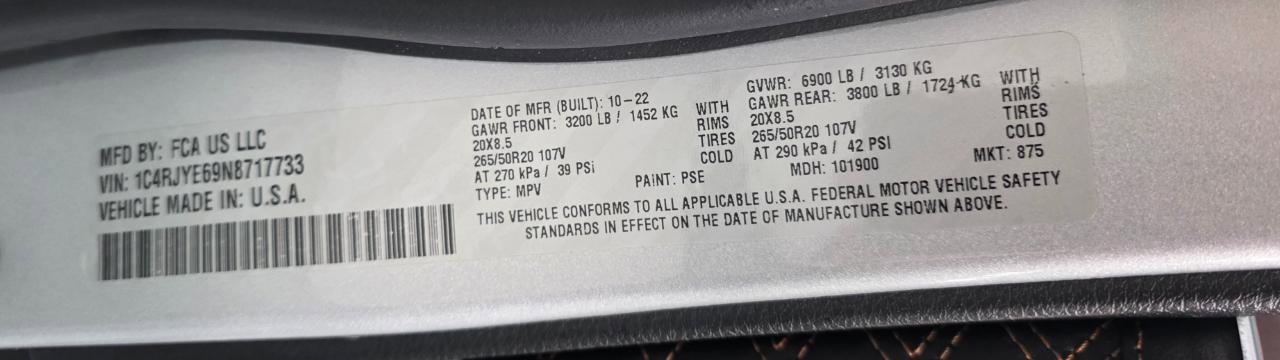 Used 2022 Jeep Grand Cherokee Summit image 50