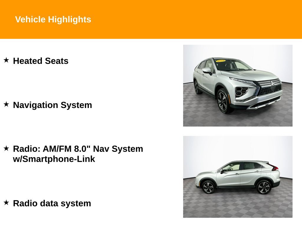 Used 2025 Mitsubishi Eclipse Cross SE AWD/4WD image 2