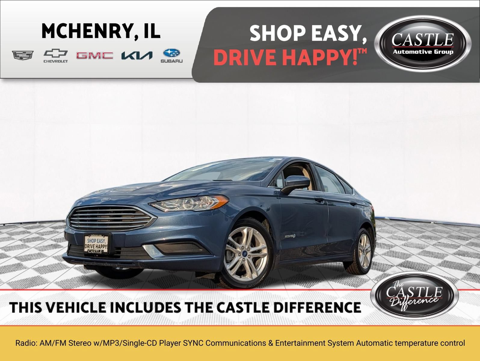 Used 2018 Ford Fusion S FWD video 1