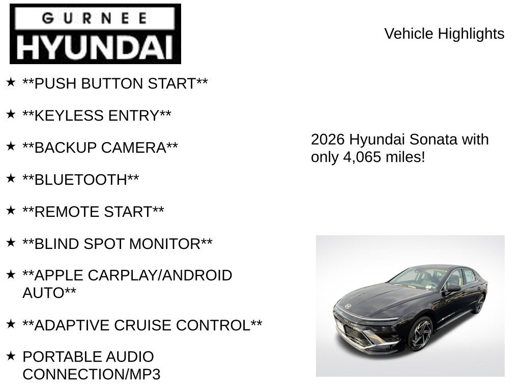 Used 2026 Hyundai Sonata SEL FWD image 7