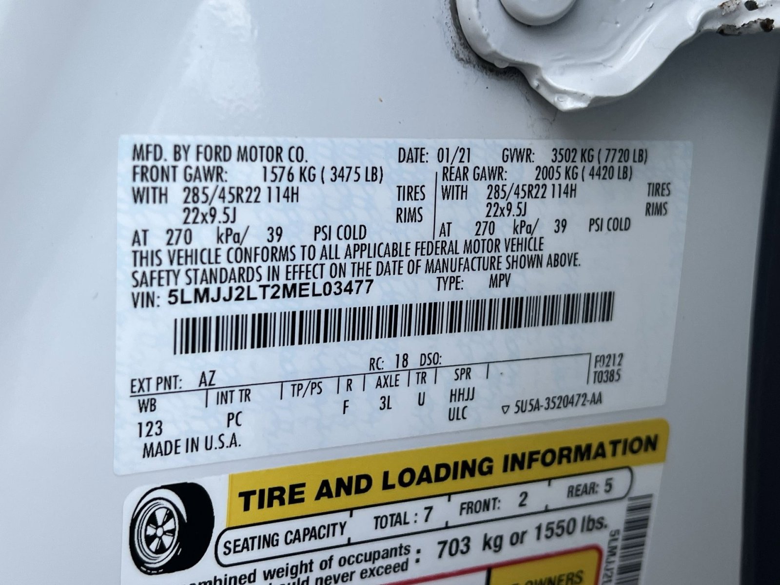 Used 2021 Lincoln Navigator Reserve w/ Luxury Package image 38