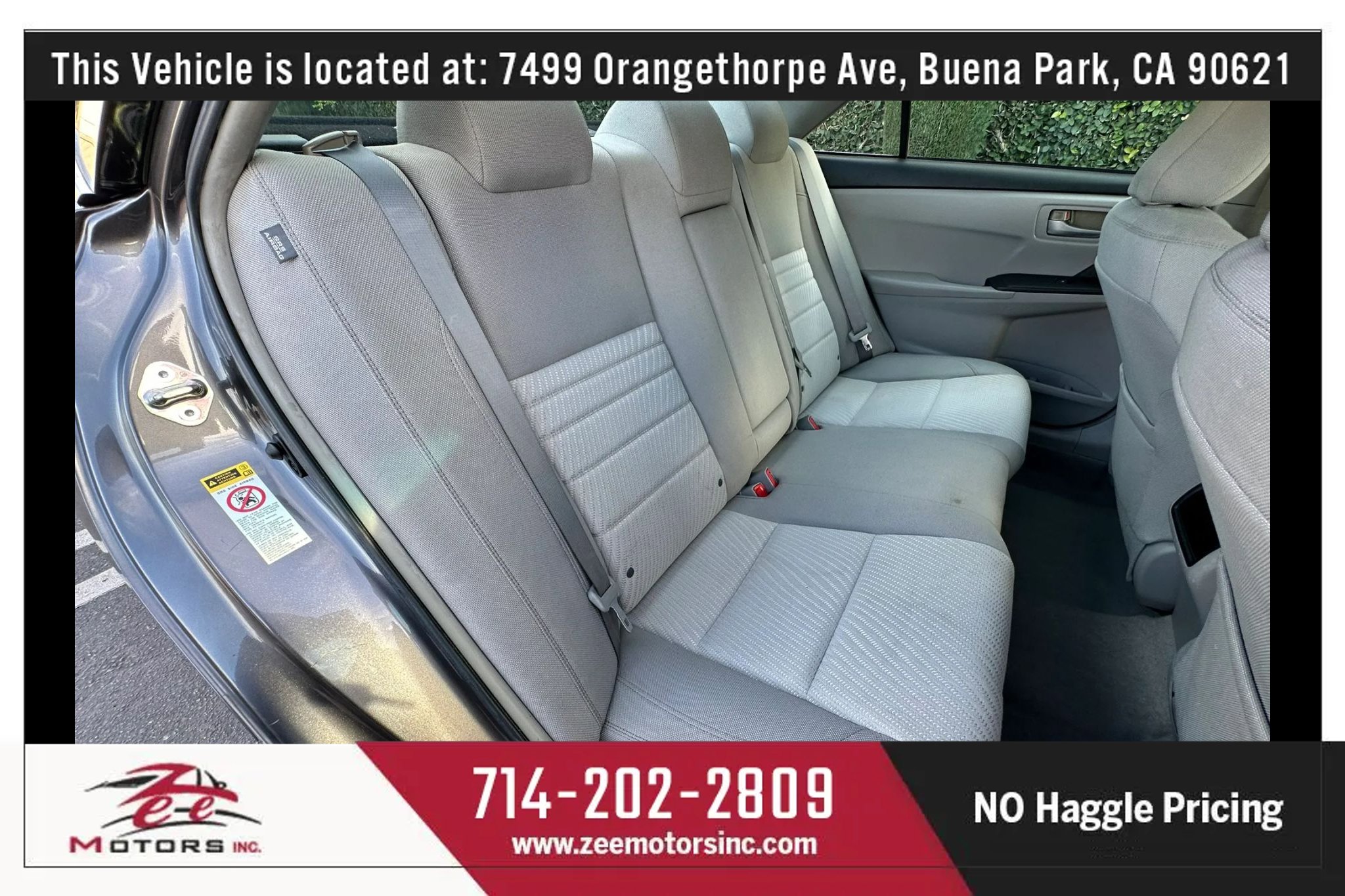 Used 2015 Toyota Camry LE FWD image 23