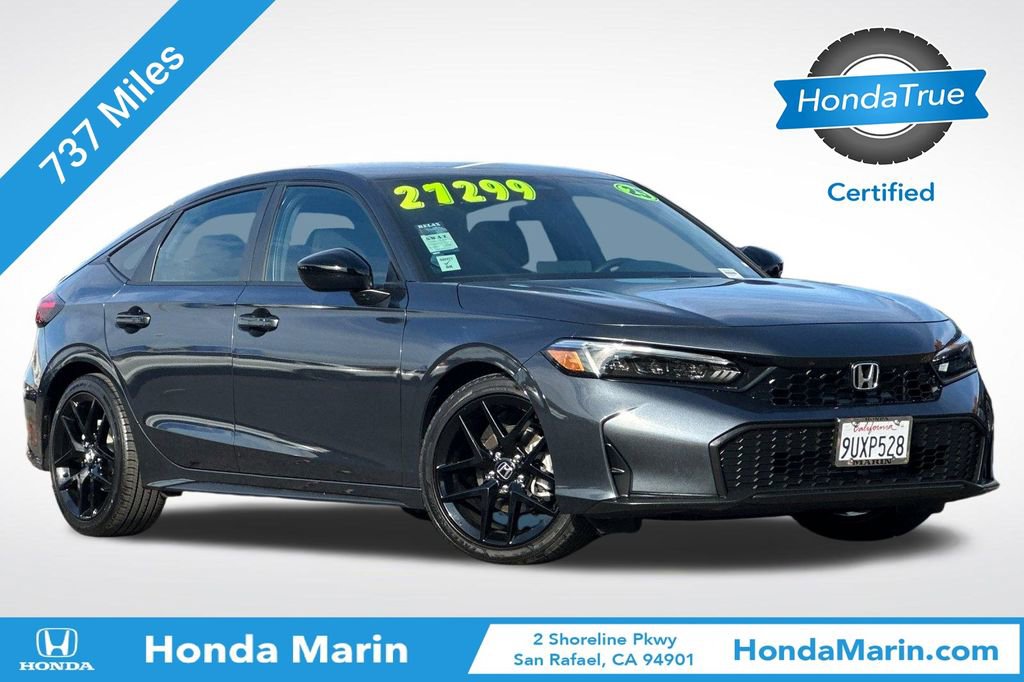 Certified 2025 Honda Civic Sport