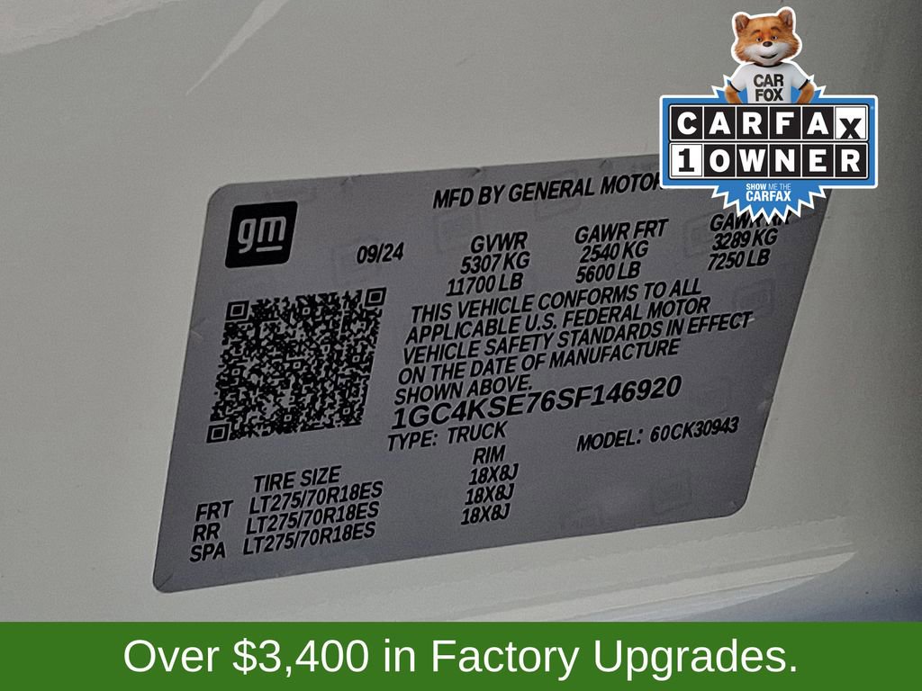 Used 2025 Chevrolet Silverado 3500 W/T w/ WT/CX Safety Package AWD/4WD image 26