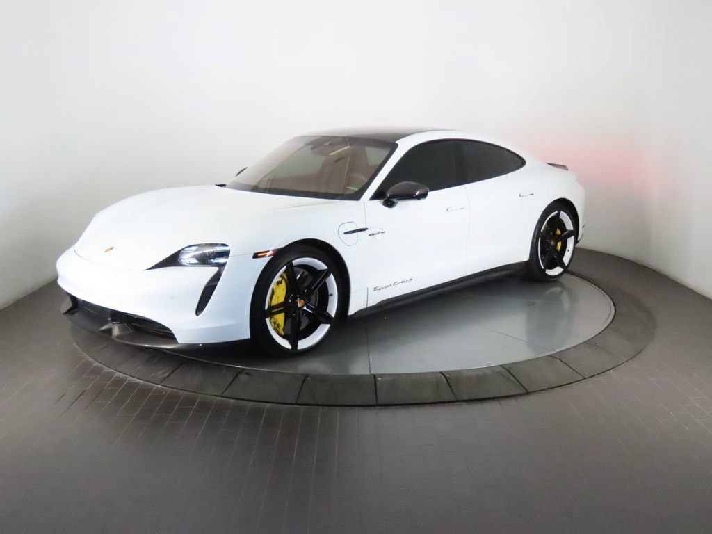 Certified 2021 Porsche Taycan Turbo S w/ Premium Package AWD/4WD image 1