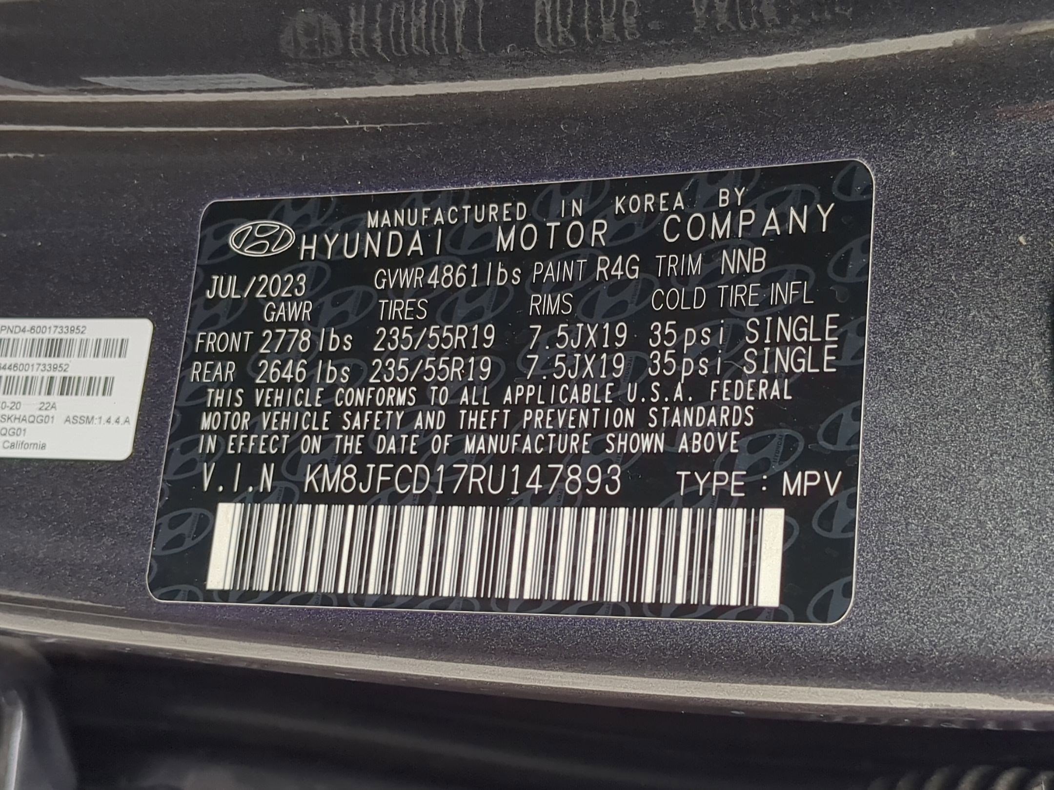 Certified 2024 Hyundai Tucson N Line image 37