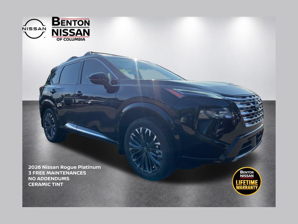 New 2026 Nissan Rogue Platinum w/ Platinum Premium Package AWD/4WD 360° Tour