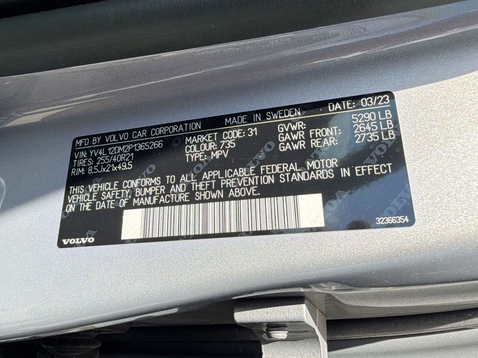 Certified 2023 Volvo XC60 B5 Ultimate FWD image 20