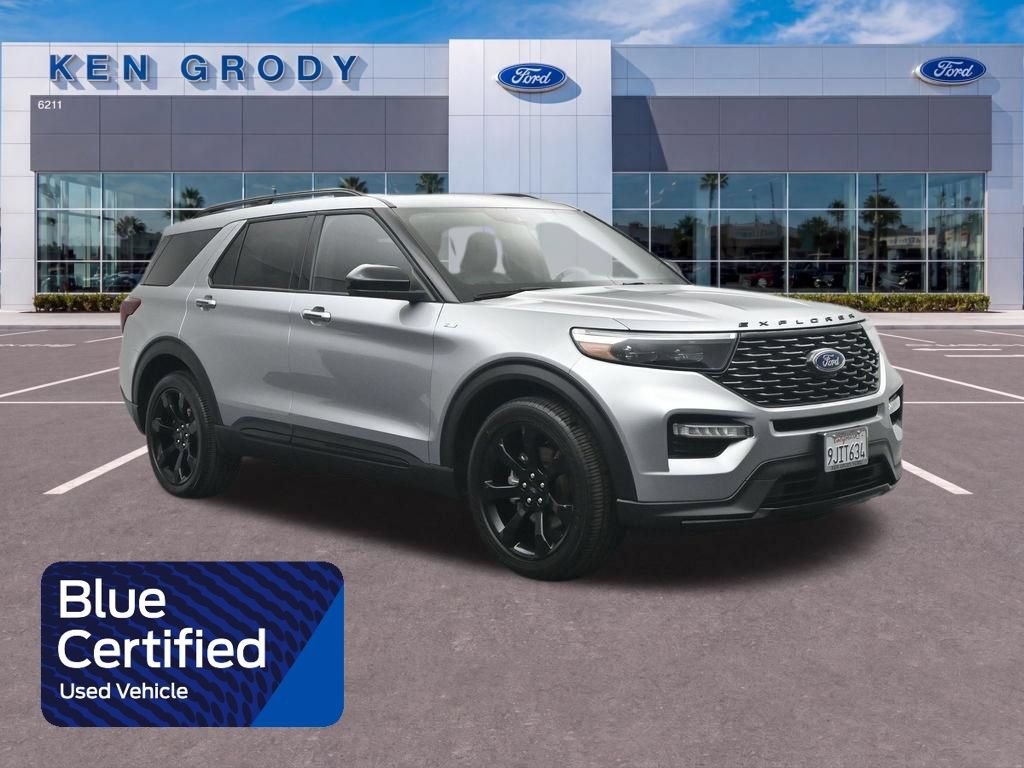 Certified 2023 Ford Explorer ST-Line w/ Class IV Trailer Tow Package