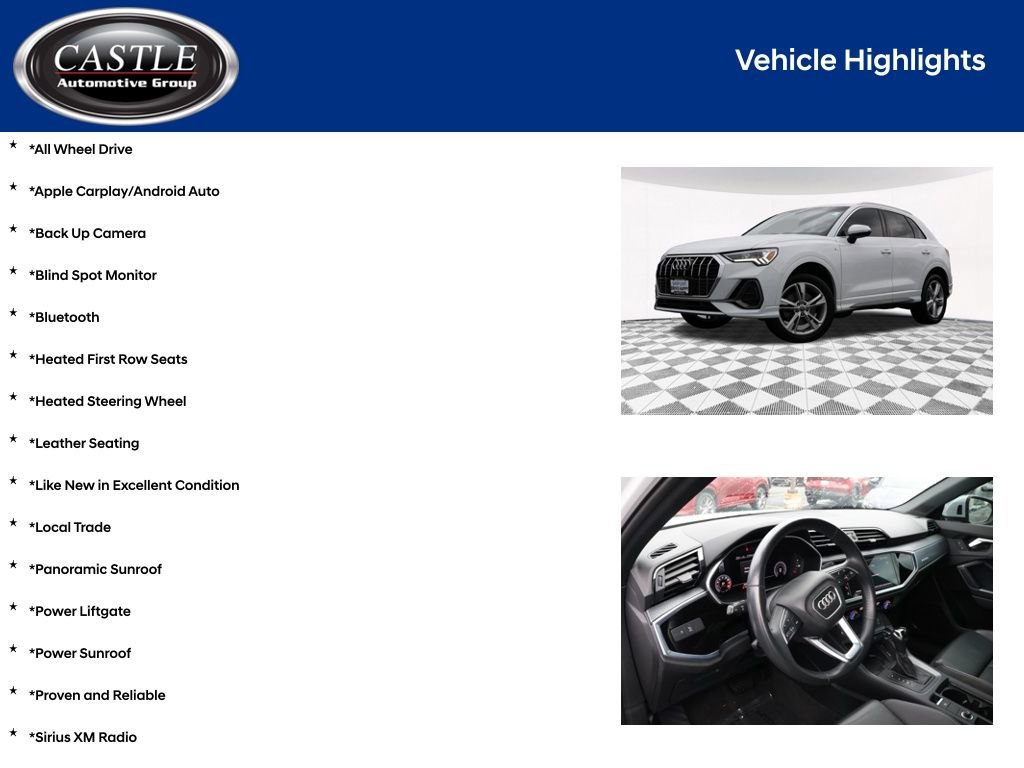 Used 2020 Audi Q3 2.0T Premium Plus AWD/4WD image 3