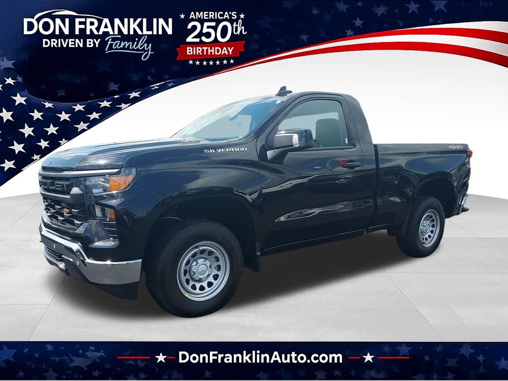 New 2026 Chevrolet Silverado 1500 W/T w/ WT Safety Package AWD/4WD image 1